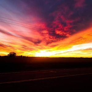 SUNSET FROM MY CAR 10/31/20